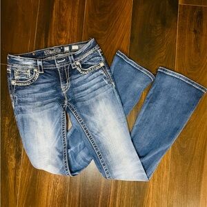 Miss Me Women's Blue Boot Cut Jeans